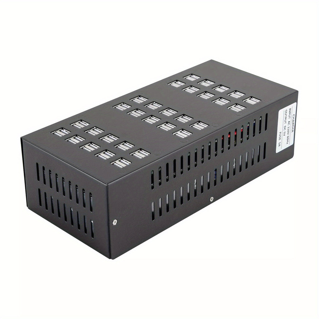 Powerful Charging Hub: 400W Multi 60-Port USB Charging Station for Desktop Cell Phone Charging and Organization