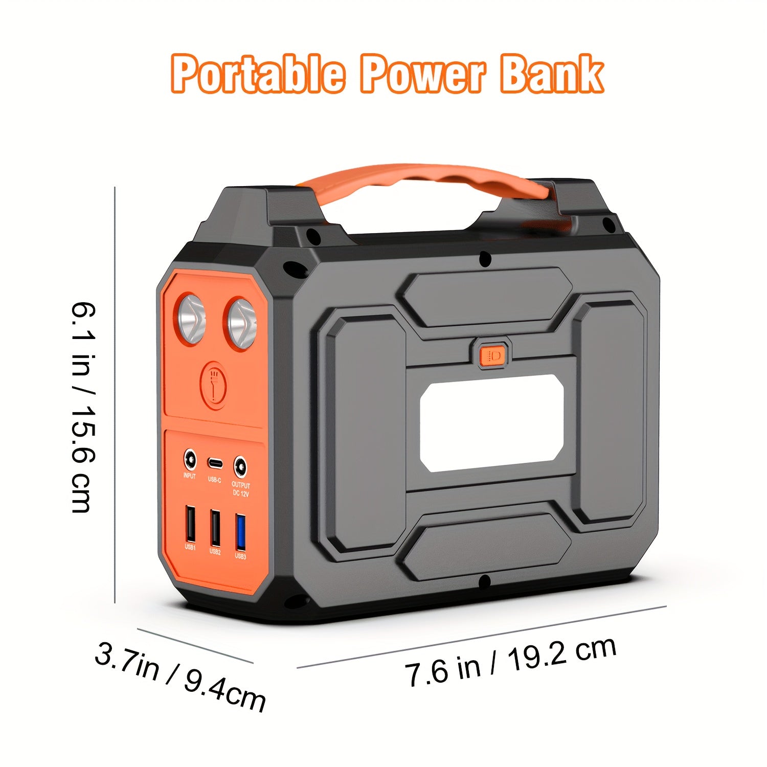 100W/300W Rated Portable Power Station Solar Generator, (Panel Optional), 146Wh/296Wh High Capacity Battery Pack, 2x 110V AC Outlet, DC USB C Port, LED Light, Power Bank For Outdoor Camping Hiking Road Trip Cycling CPAP Hurricane Emergency Christmas