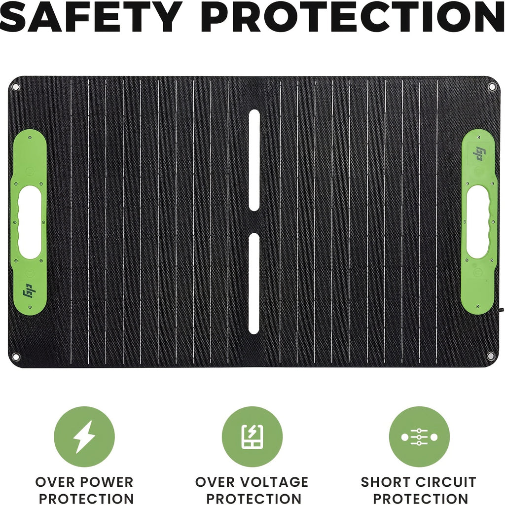 120W Solar Panel Charger with LED Indicator - High Efficiency Monocrystalline Solar Panel, Foldable Portable Solar Panel, USB Output, for Home, Camping, RV, Off-Grid - Compatible with Smartphones, Tablets, Power Banks, Chargers, Solar Phone Charger,