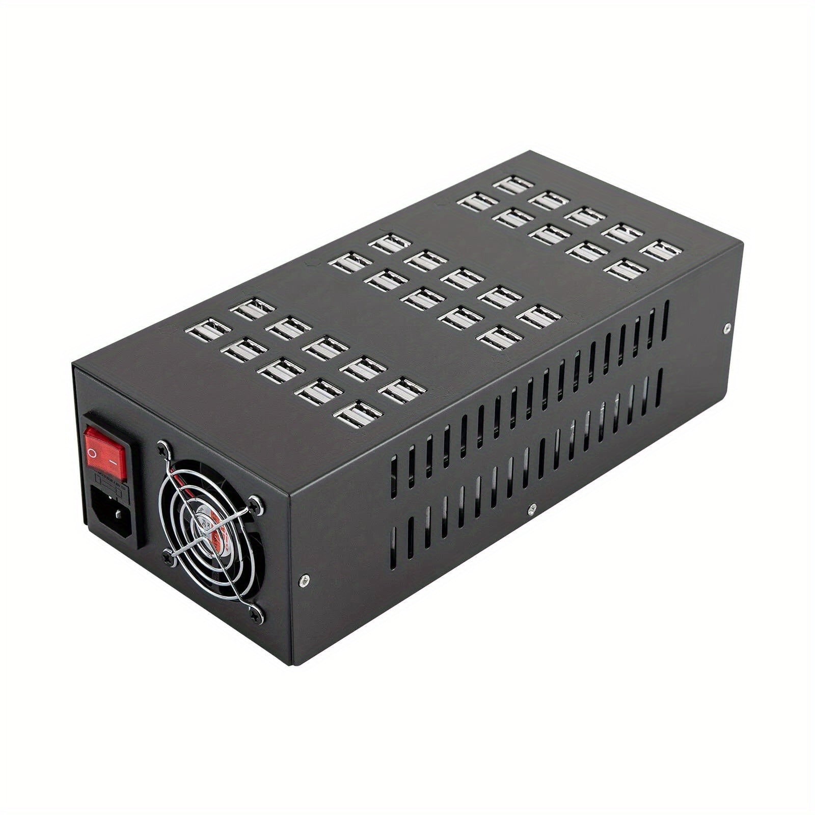 Powerful Charging Hub: 400W Multi 60-Port USB Charging Station for Desktop Cell Phone Charging and Organization