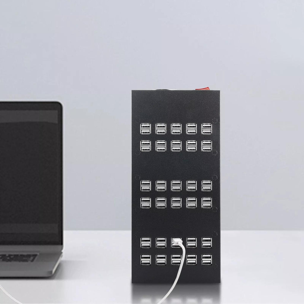 Powerful Charging Hub: 400W Multi 60-Port USB Charging Station for Desktop Cell Phone Charging and Organization