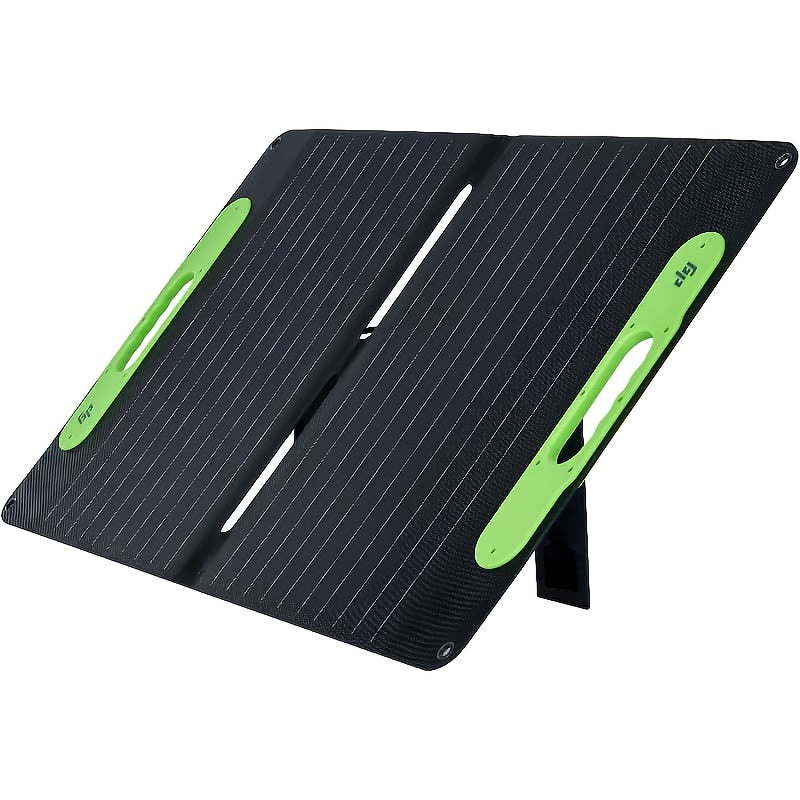 Portable Solar Panel, Portable Power Station Foldable Solar Panel, Built-in Charging Controller, with USB/TYPE-C/PD/QC 3.0, Waterproof for Outdoor Camping, RV Travel